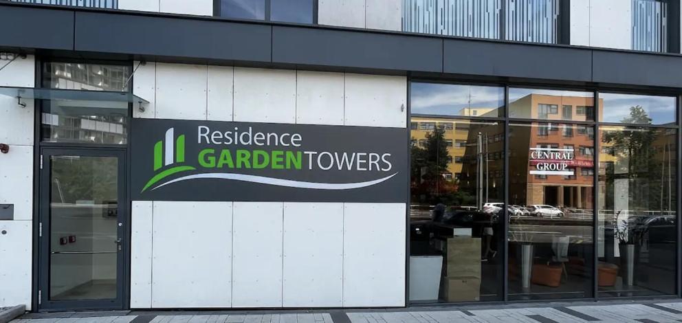 Residence Garden Tower - Parking Prague Exterior photo
